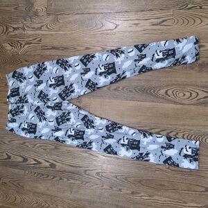 Too Fast Clothing Haunted House Halloween Leggings Size M Like New